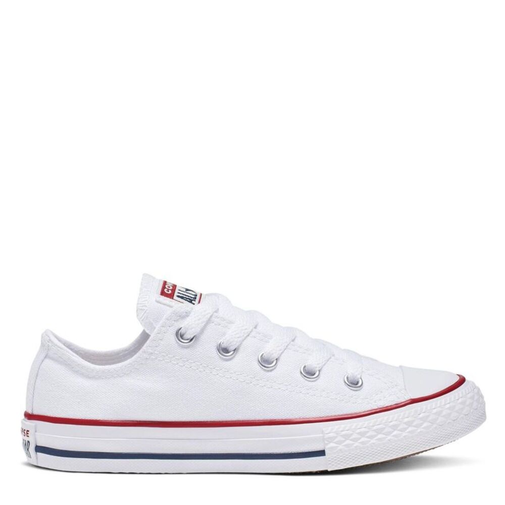 Converse Childrens/Kids Chuck Canvas Low Cut Shoes / White
